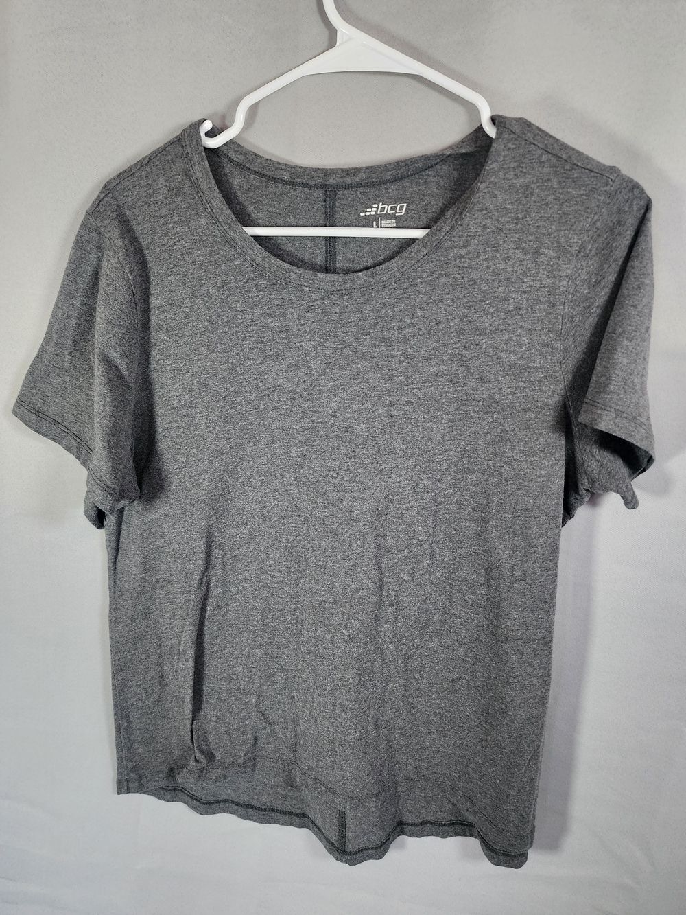 bcg Gray Athletic Crewneck Top